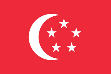 新加坡共和国国旗