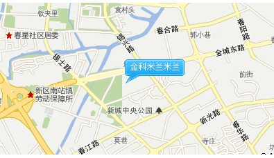 坐落于无锡新吴区新区商贸核心区,南临江溪路,北引金城路,东近锡兴路