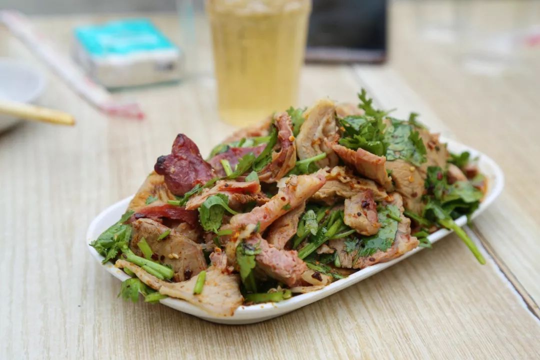 凉拌羊肉