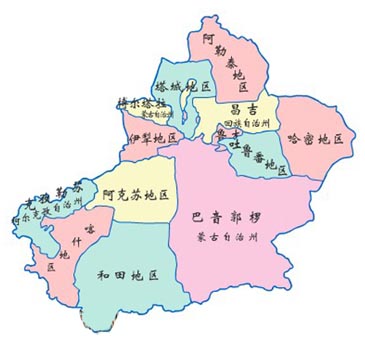 新疆自治省