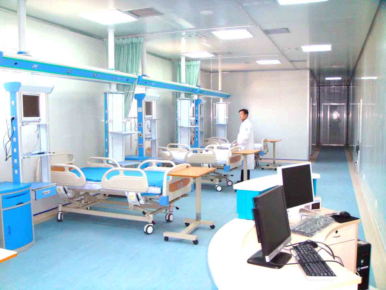 p>重症监护室又称重症加强治疗病房(intensive care unit a target
