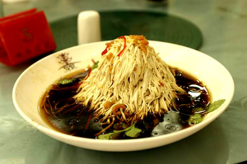 鸡丝煮干丝