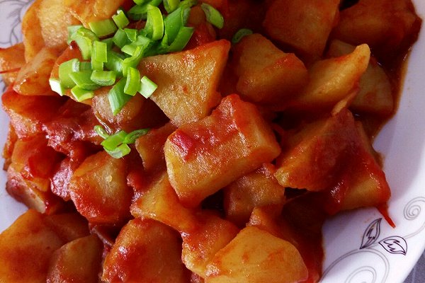 番茄土豆块