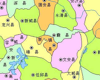 文安县地图 全网资源