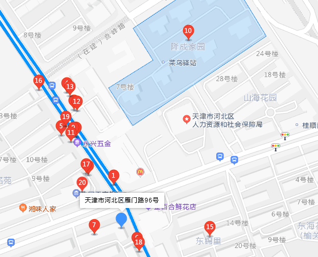 雁门路96号