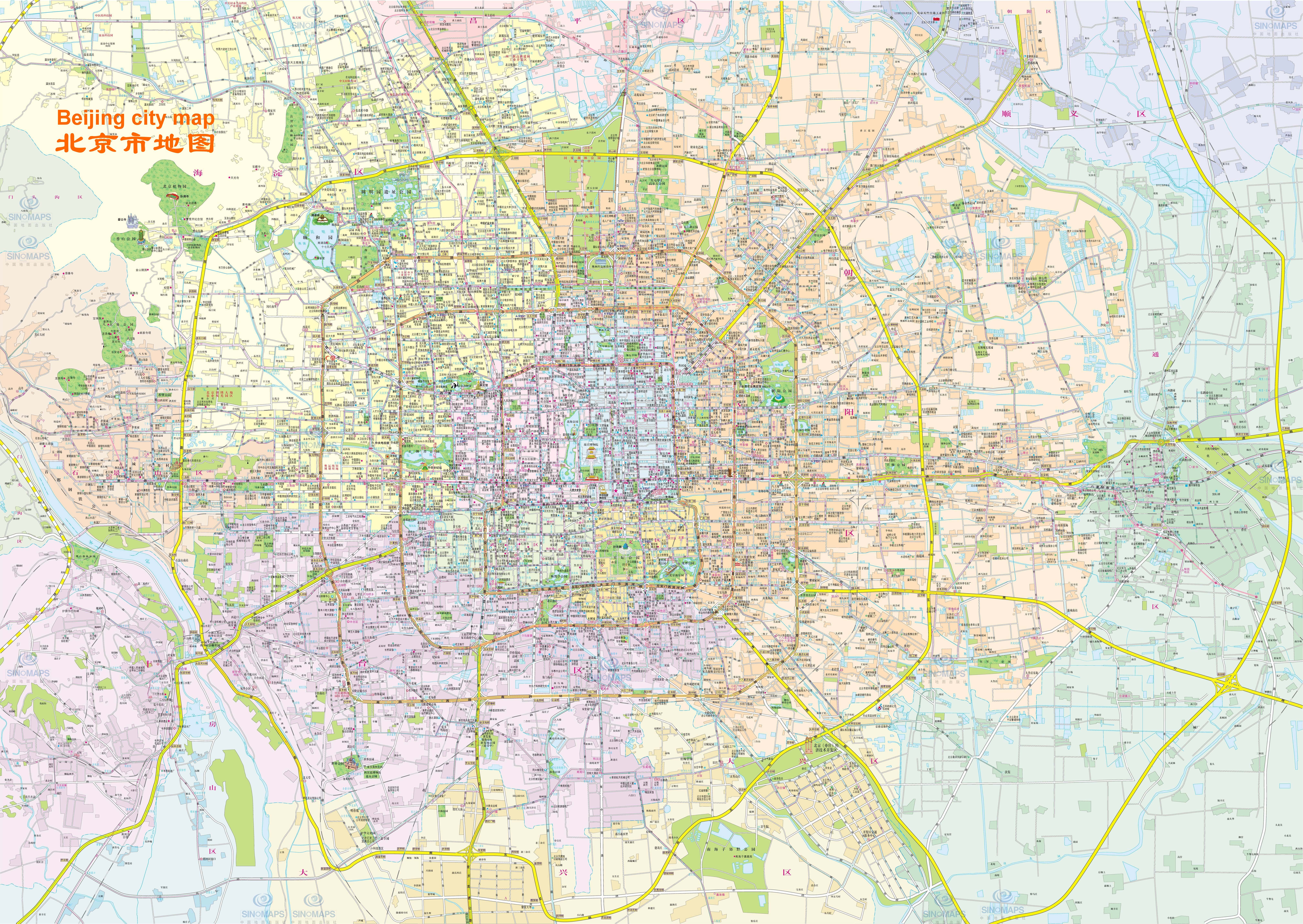 北京市行政区列
