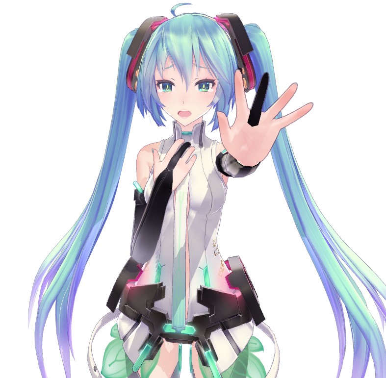 初音未来tda式初音,是作者tda氏制作的一款mikumikudance( a target="