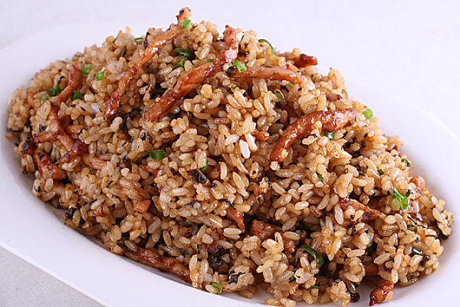肉丝炒饭