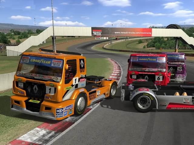 p>renault trucks原厂发表了一款全新,仿真度高的卡车赛车电脑游戏