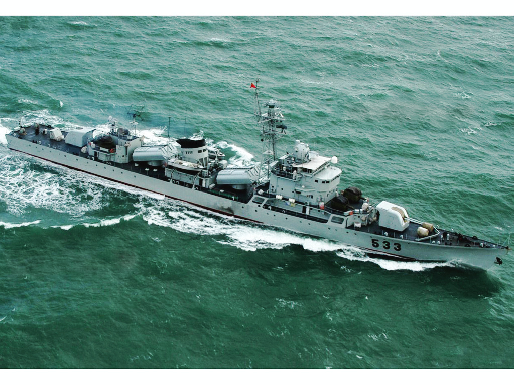 中国053h1型护卫舰