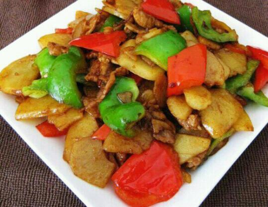 红烧土豆片