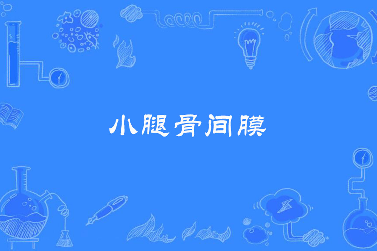 小腿骨间膜