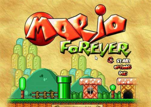  p></p></a>永远的马里奥(mario forever)是一款非商业性的马里奥同人游戏.