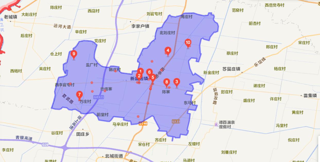 p>新盛店镇,隶属于山东省德州市夏津县,镇域位于东经115°56′00