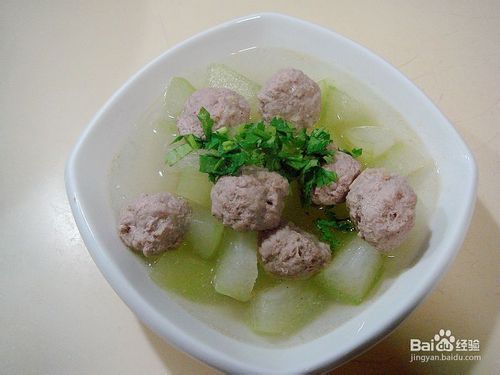 肉丸汆冬瓜