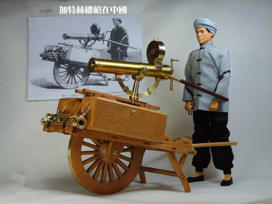  p>加特林机枪(gatling gun)是一款手动型多管旋转 a target="_blank"