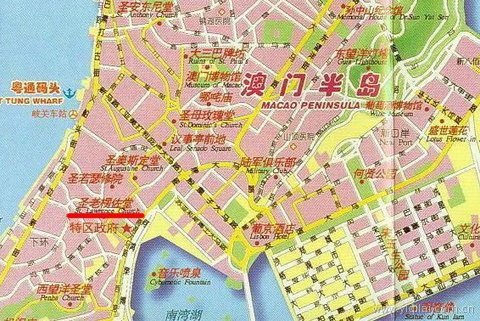  p>圣老楞佐堂区,又名风顺堂区,位于澳门半岛南部,面积0.