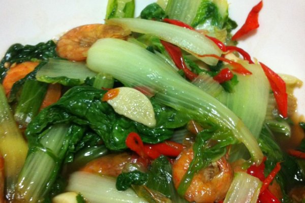 虾干小白菜