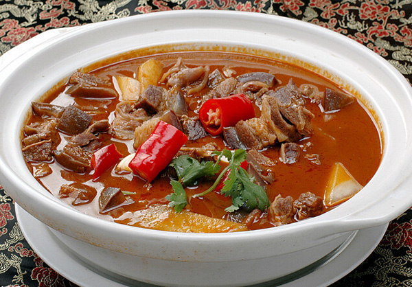 透骨草炖牛肉