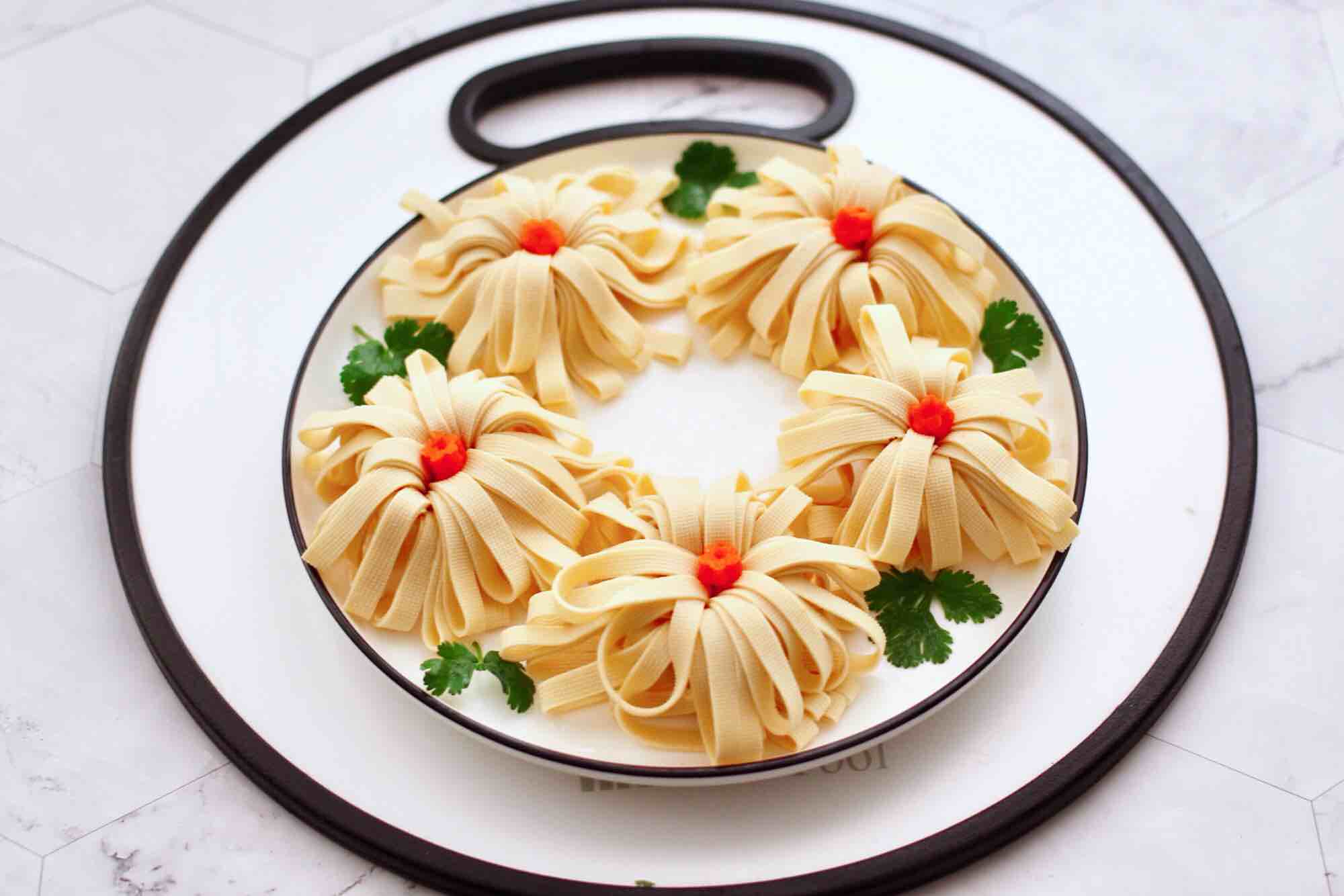 菊花豆皮