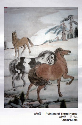 p>陈进荣,字紫晨,中国当代画马名家,中国西部画院特聘画师,九州书画