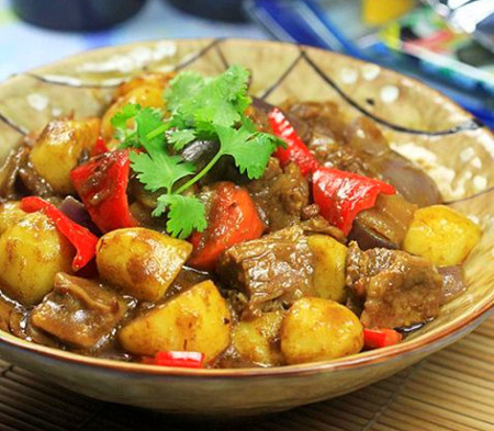 辣咖喱牛腩