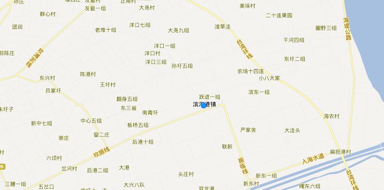 滨海县地图 全网资源