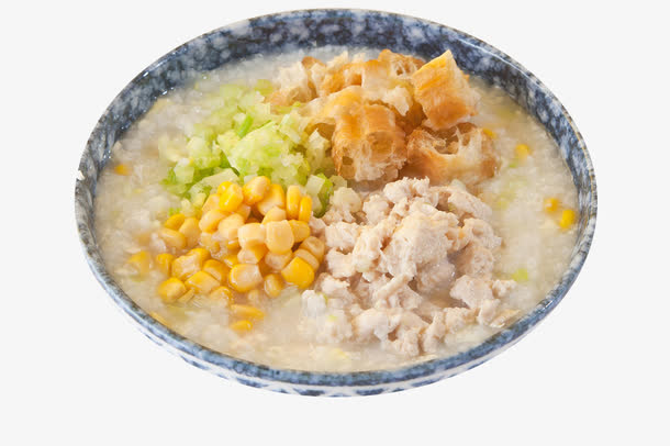 鸡肉玉米粥