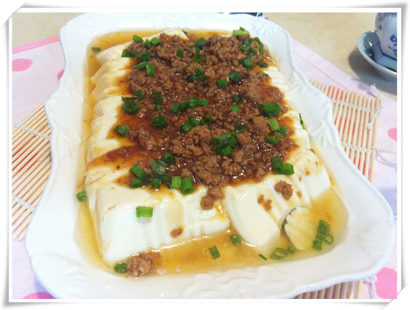 蒸嫩豆腐