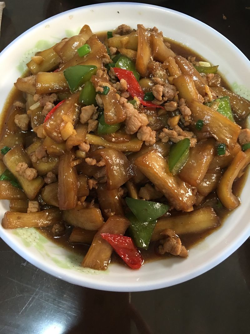 韩式炖肉馅茄子