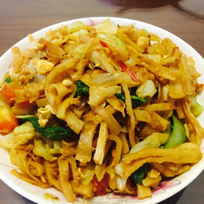 北方素炒饼