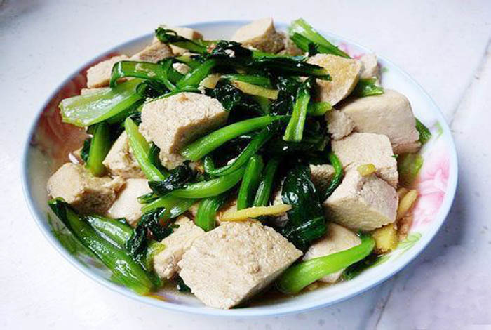 油菜豆腐