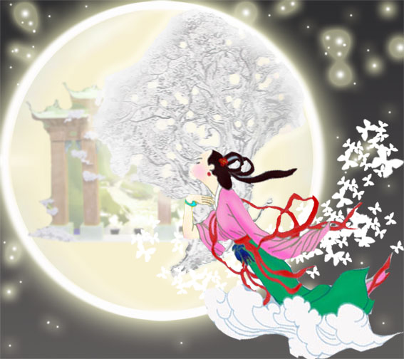 嫦娥奔月