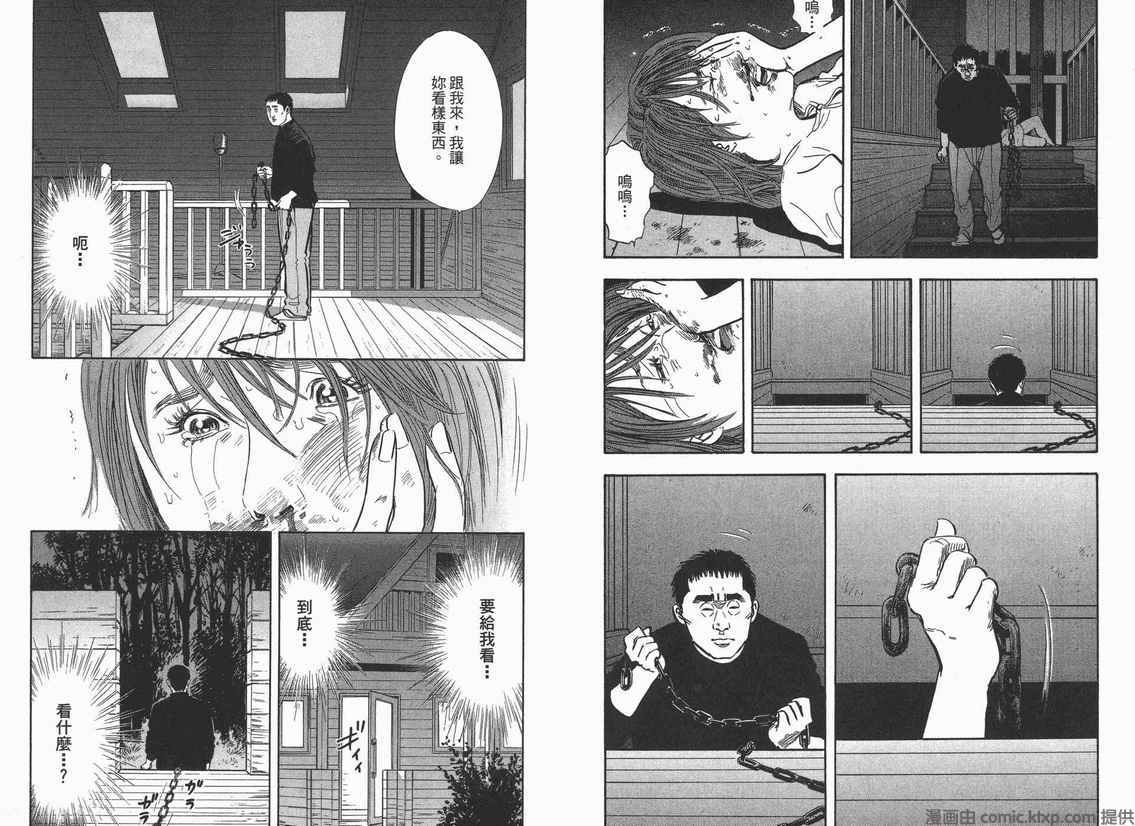 该漫画详细刻画了一个变态狂魔对女性的糟蹋,蹂躏,强暴,殴打,谋杀