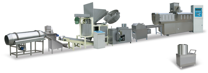 是挤压膨化机械专业制造商,公司主营产品:休闲食品膨化机,狗粮膨化机