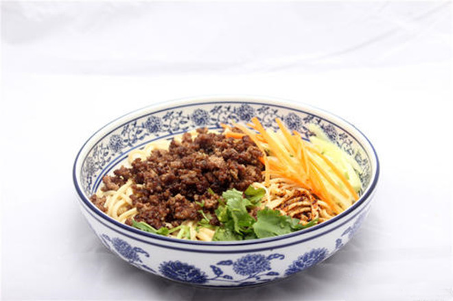 干拌牛肉面