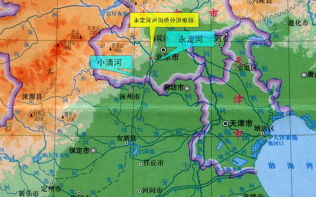 永定河卢沟桥分洪枢纽