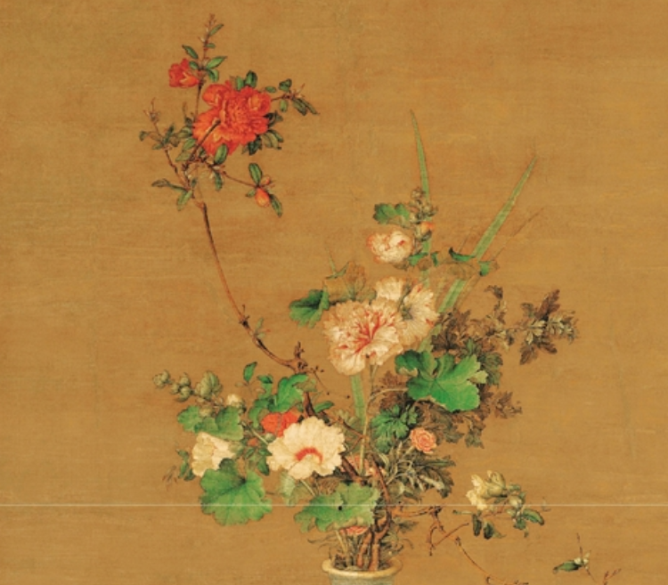 《午瑞图》是清代宫廷画家 a target="_blank" href="/item/郎世宁