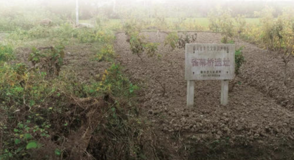  p>雀幕桥遗址位于浙江省嘉兴市东栅乡雀幕桥村. /p>