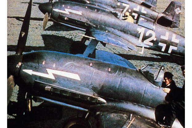 德国he-100战斗机