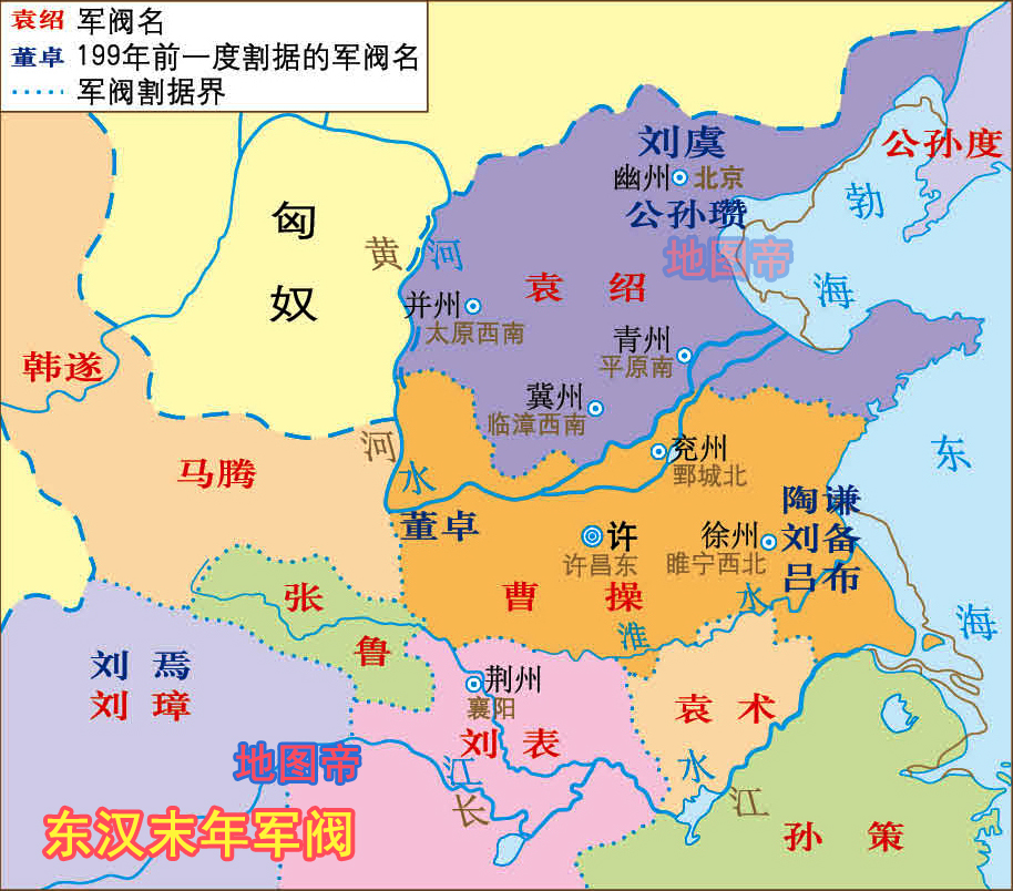 22张地图快速看汉朝历史（西汉和东汉）_百科TA说