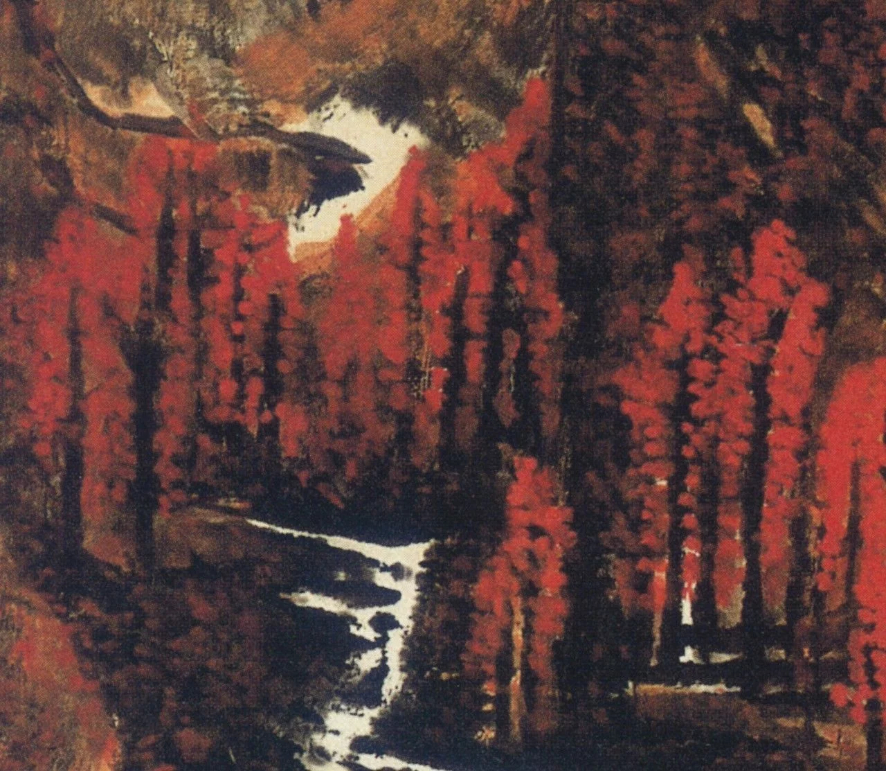  p data-id="gnwgejcvkg">《万山红遍层林尽染》是李可染于1962年首次