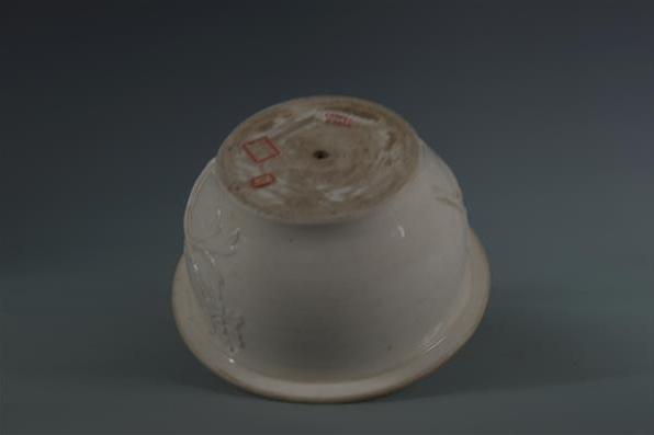 明德化窑白瓷花盆