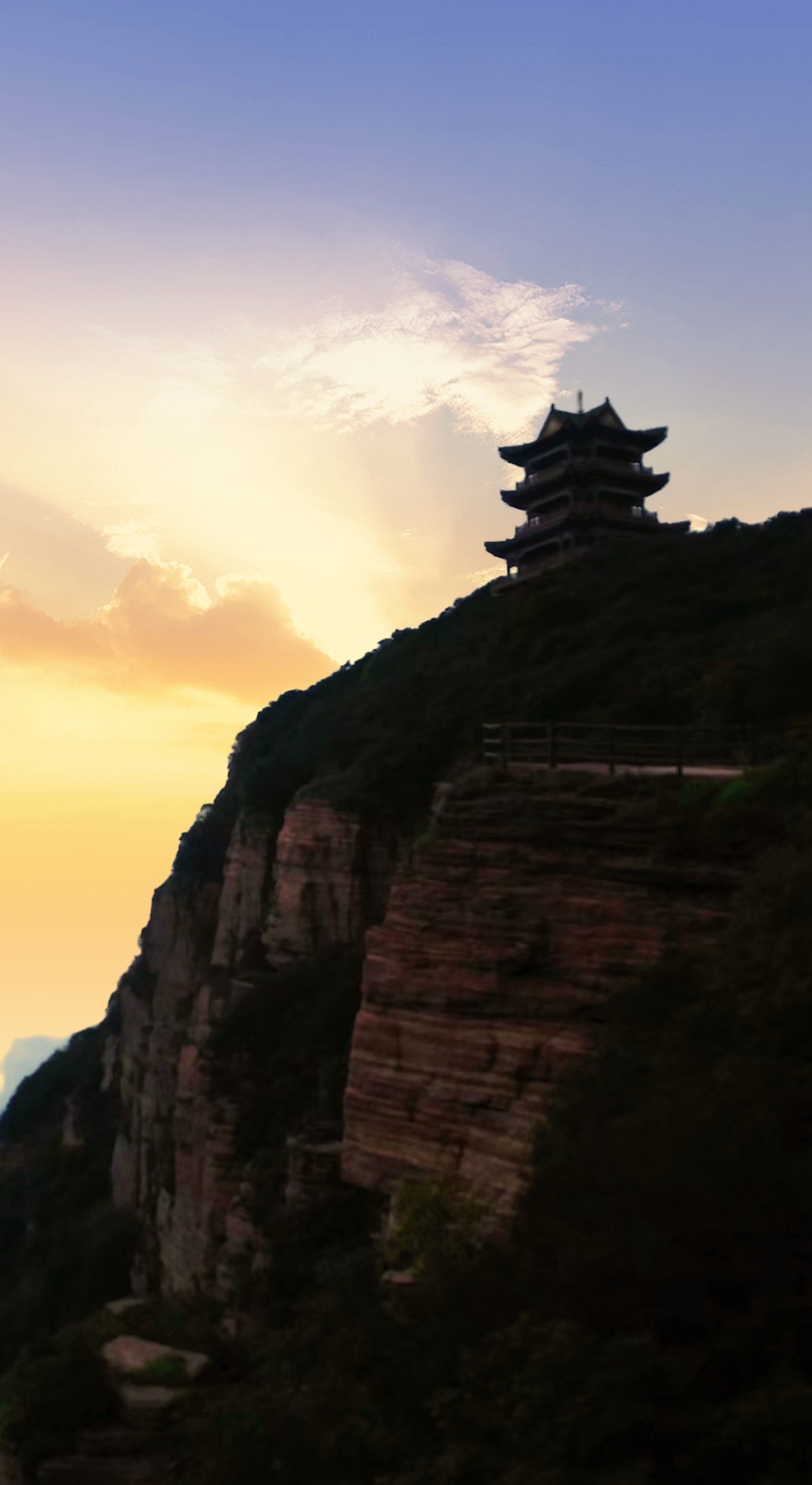 黛眉山世界地质公园