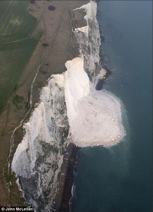 white cliffs of dover