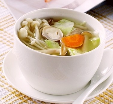 菌菇什蔬汤