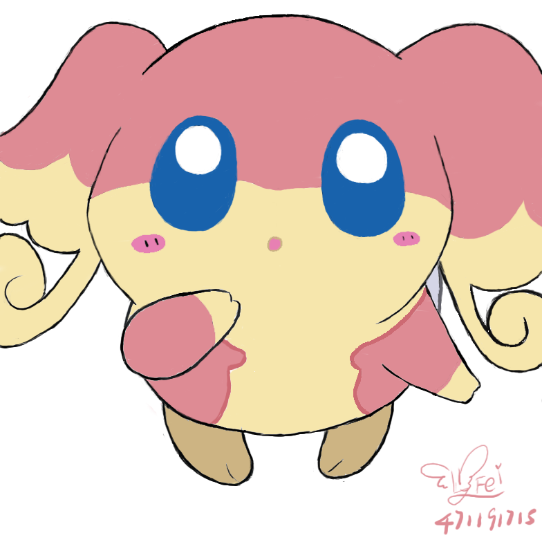  p>差不多娃娃(タブンネ ,audino),日本任天堂公司开发的掌机游戏口袋