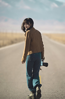 演员彭静写真
