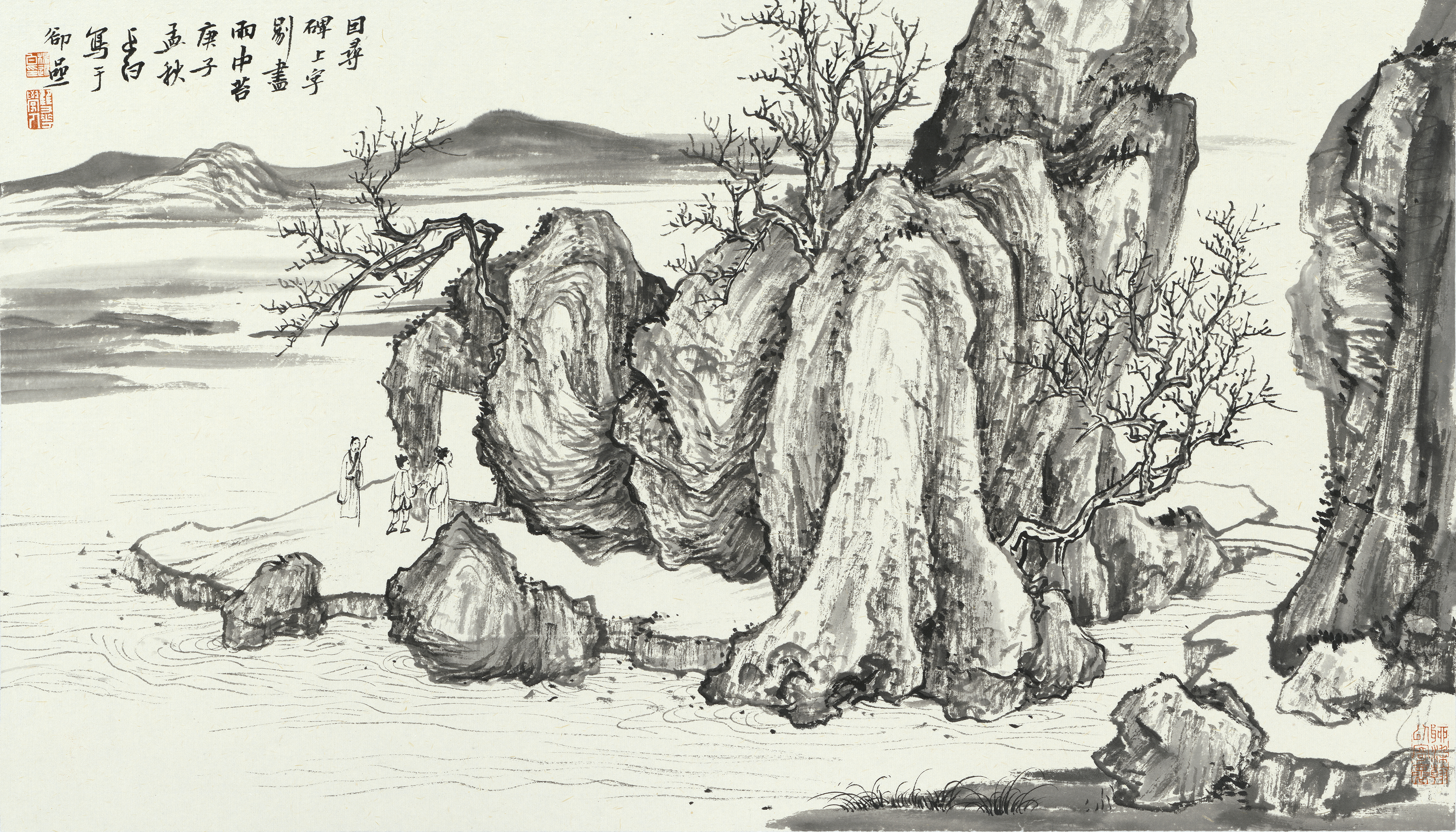  p>杨近白,自由艺术家 sup data-ctrid="2wndxquvmtl">1 /sup>,号汀洲