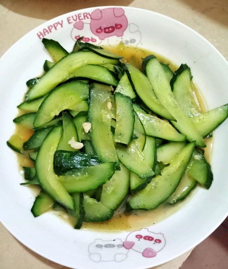 素炒青瓜